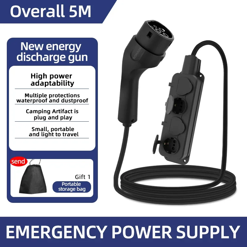 Outdoor Power Plug - Chargeur Portable pour voiture électrique EV,