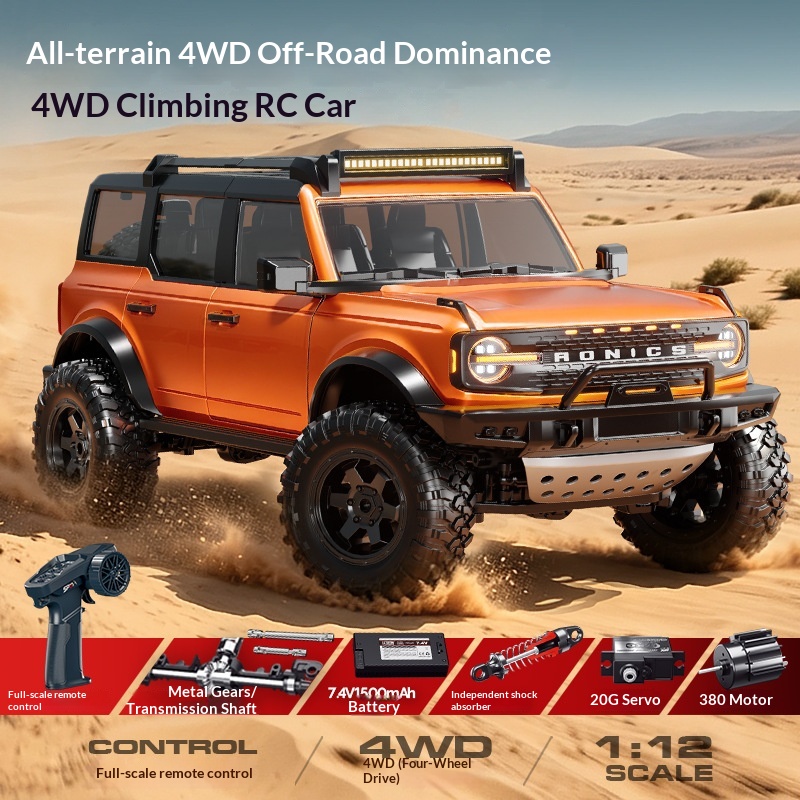 Outdoor Power Brush - Voiture télécommandée Hongxing R22 RC 4x4