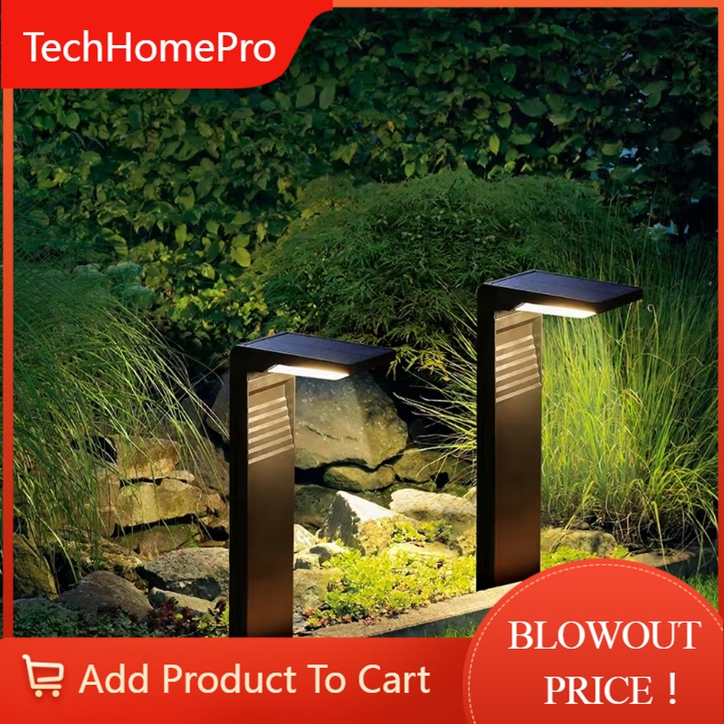Outdoor Power Brush - Lampes de jardin LED étanches alimentées