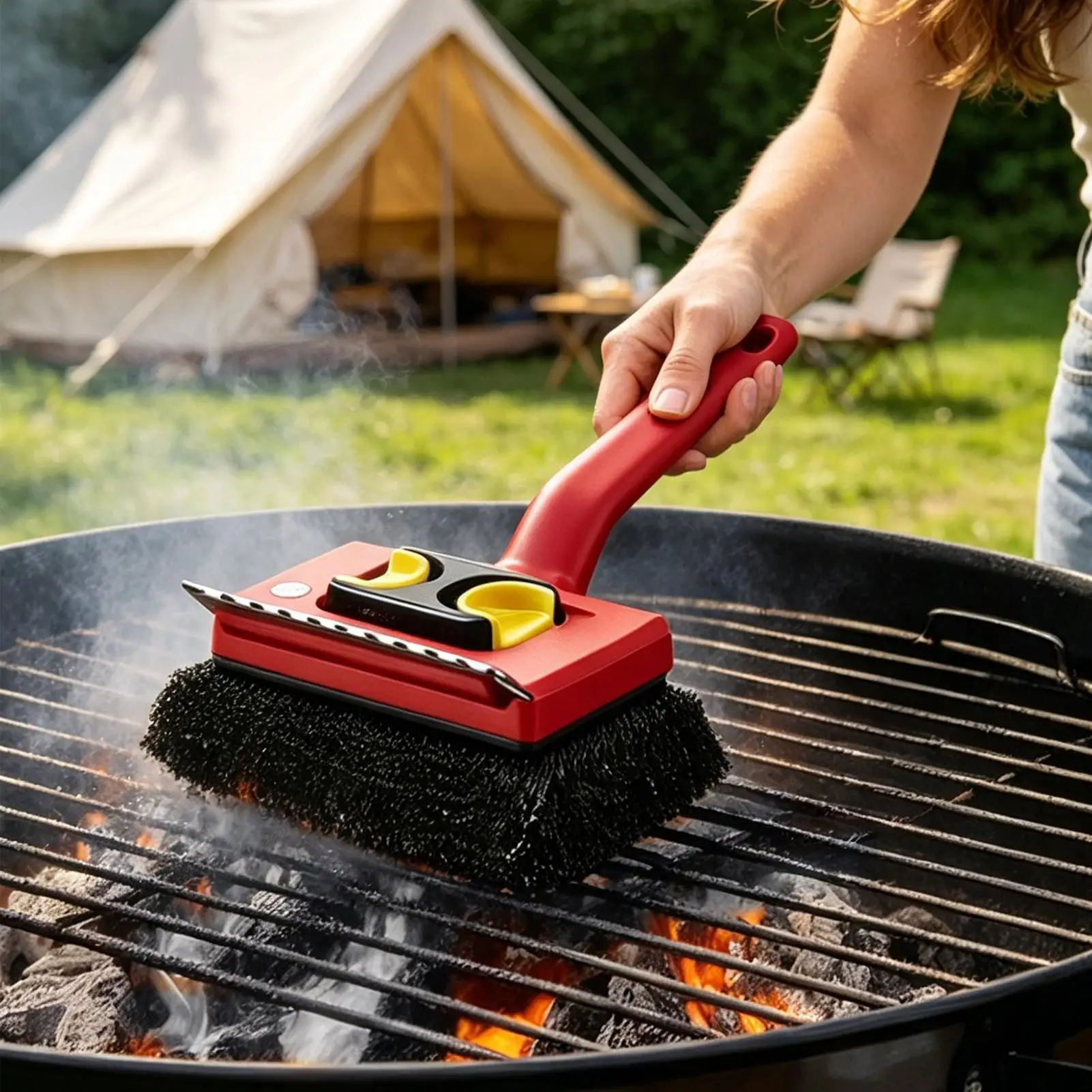 Outdoor Power Brush - Brosse de nettoyage électrique à long