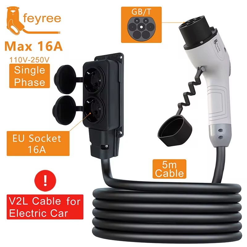 Outdoor Power Plug - Câble de décharge Feyree V2L, prise