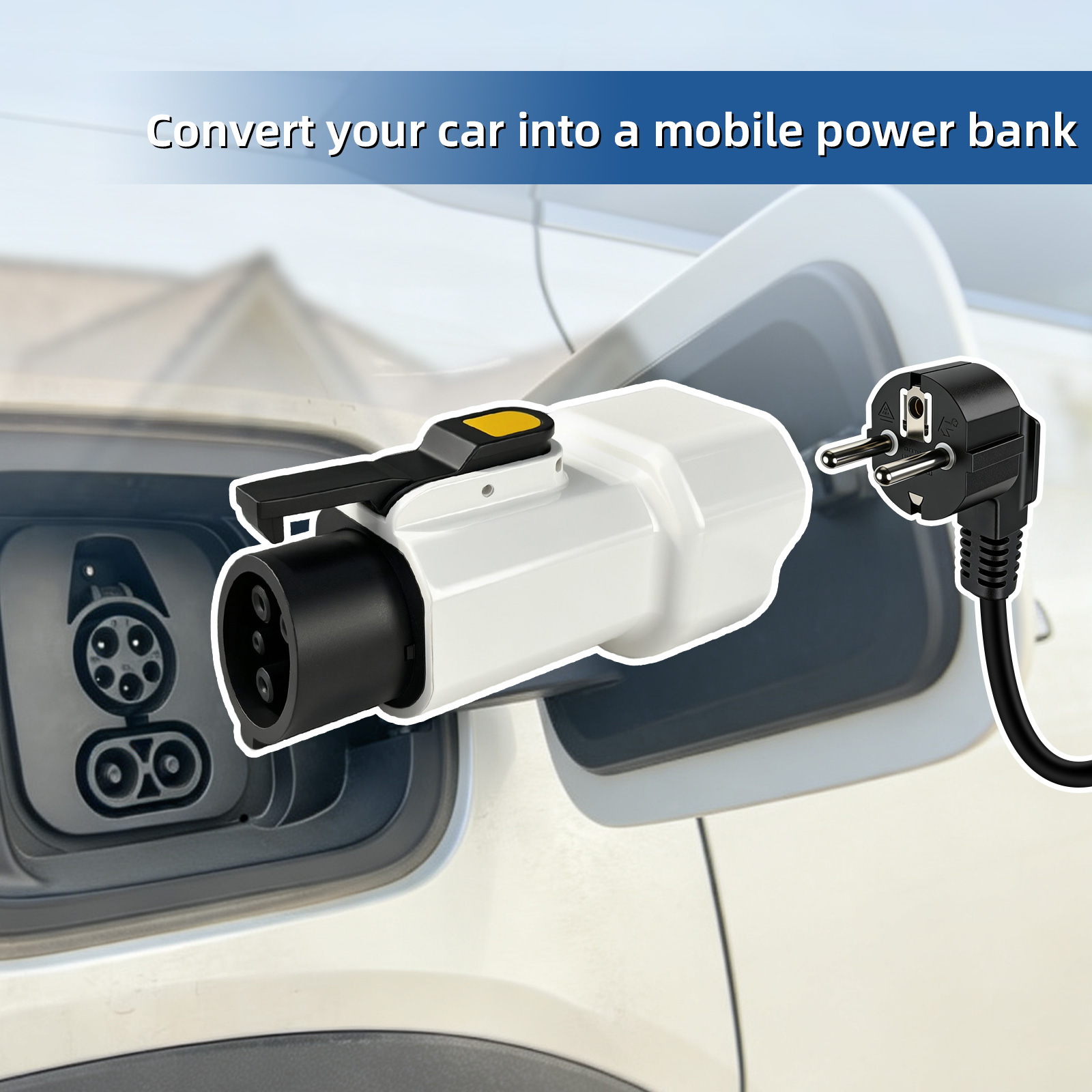EVqiaoyi Type1 V2L adaptateur  - Outdoor Power Plug avis et prix