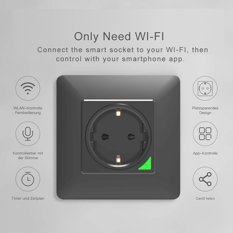 Avoir Tuya Zigbee prises élect - Outdoor Zigbee Power Plug avis et prix