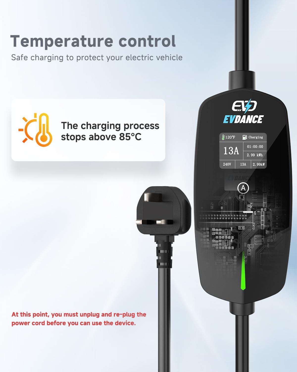 Chargeur EV portable EVDANCE,  - Outdoor Power Plug avis et prix