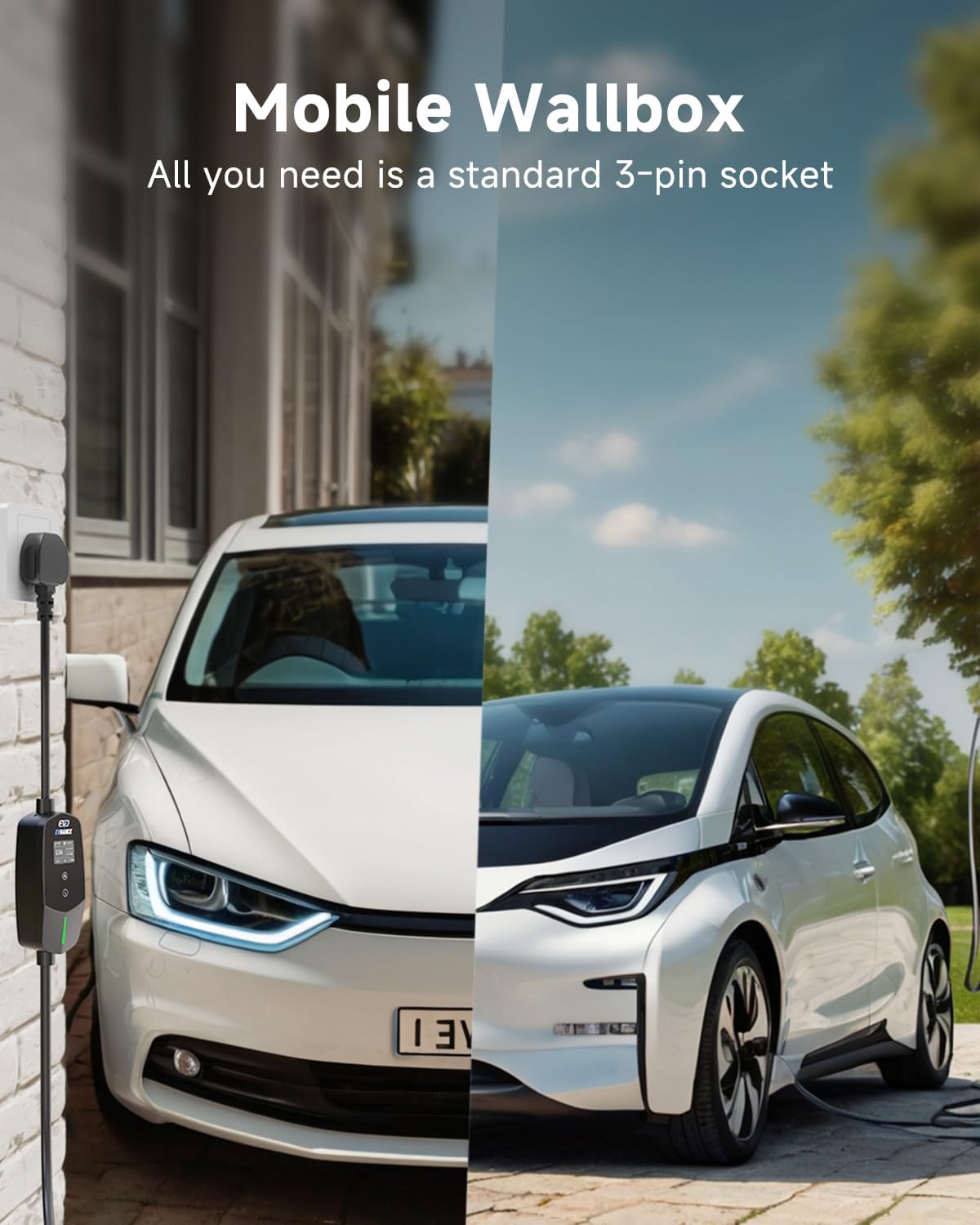 Chargeur EV portable EVDANCE,  - Outdoor Power Plug avis et prix