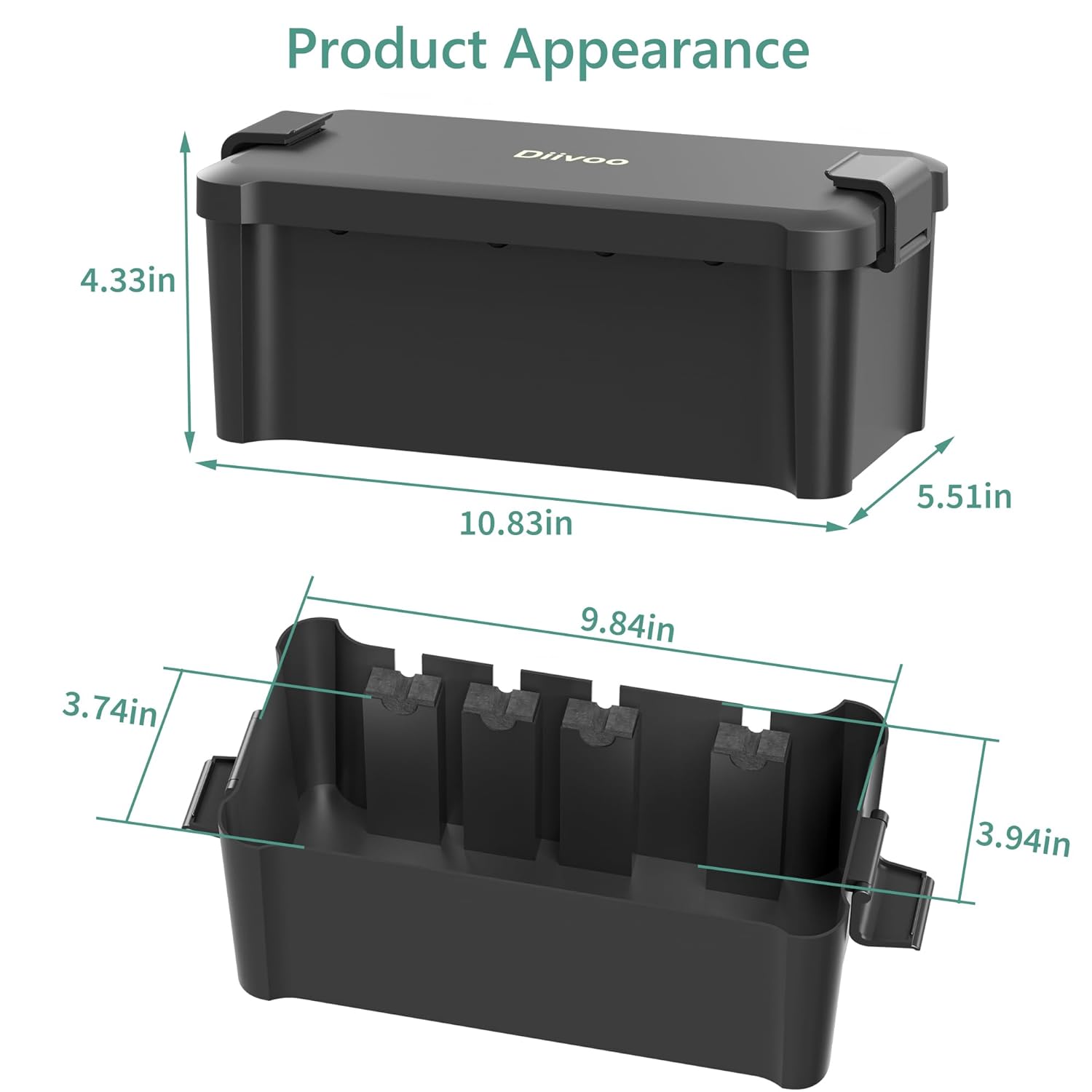 Diivoo – boîte électrique étan - Outdoor Power Socket avis et prix